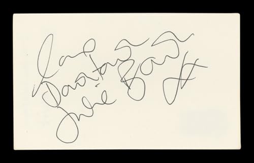 Downtown Julie Brown Spy Hard "Love Downtown" Signed 3x5 Index Card BAS #AD70126