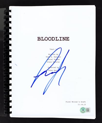 Brandon Larracuente Bloodline Authentic Signed Movie Script BAS #BK02226