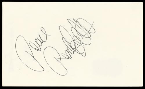 Rosanna Arquette "Peace" Authentic Signed 3x5 Index Card BAS #BL98625