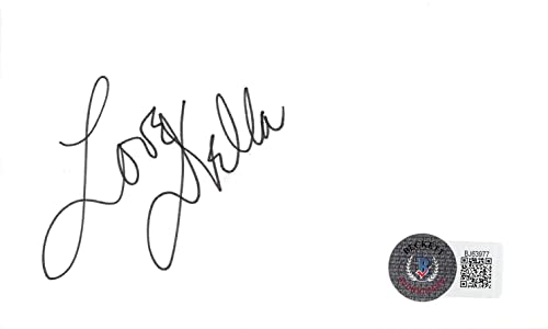 Della Reese Touched by An Angel "Love" Signed 3x5 Index Card BAS #BJ63977