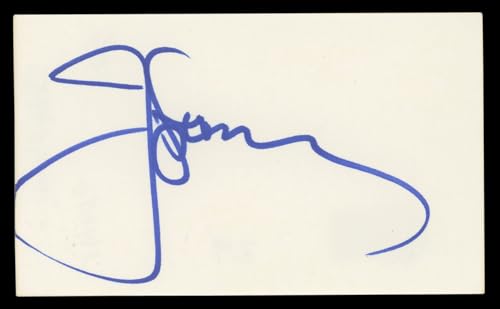 John Stamos Full House Authentic Signed 3x5 Index Card Autographed BAS #BL98570