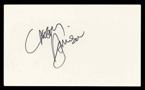 Gregory Harrison Trapper John, M.D. Authentic Signed 3x5 Index Card BAS #BL96854