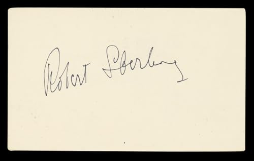 Robert Sterling Roughshod Authentic Signed 3x5 Index Card BAS #BL96891