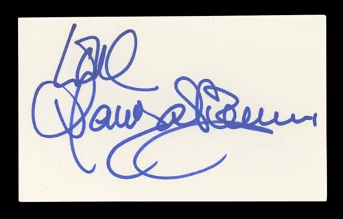 Marisa Berenson Cabaret "Love"  Signed 3x5 Index Card Autographed BAS #AD70208