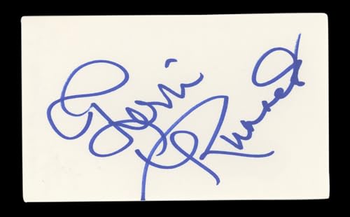 Terri Runnels WWE Smackdown! Signed 3x5 Index Card Autographed BAS #AD70236