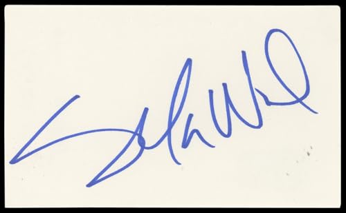 Sela Ward Sisters Authentic Signed 3x5 Index Card Autographed BAS #BN89176