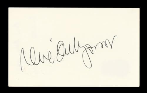 René Auberjonois Star Trek Signed 3x5 Index Card Autographed BAS #AD70188