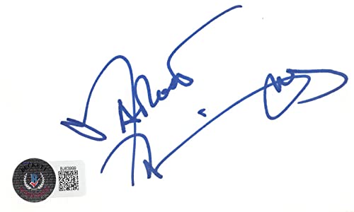 Mariel Hamingway Manhattan Authentic Signed 3x5 Index Card BAS #BJ63999