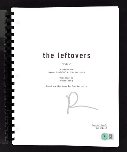 Peter Berg The Leftovers Authentic Signed Movie Script Autographed BAS #BK02180