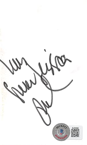 Sarah Jessica Parker Sex And The City Signed 3x5 Index Card BAS #BJ63996