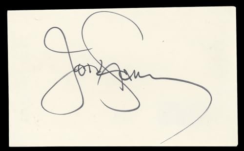 John Stamos Full House Authentic Signed 3x5 Index Card Autographed BAS #BL98567