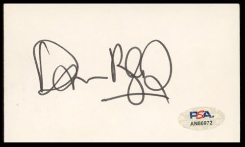 Dan Aykroyd Ghostbusters Authentic Signed 3x5 Index Card PSA/DNA #AN86972