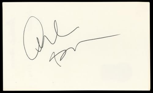 Amanda Bearse Fright Night Signed 3x5 Index Card Autographed BAS #AD70399