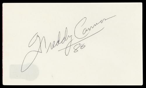 Freddy Cannon Musician Authentic Signed 3x5 Index Card Autographed BAS #BM57153