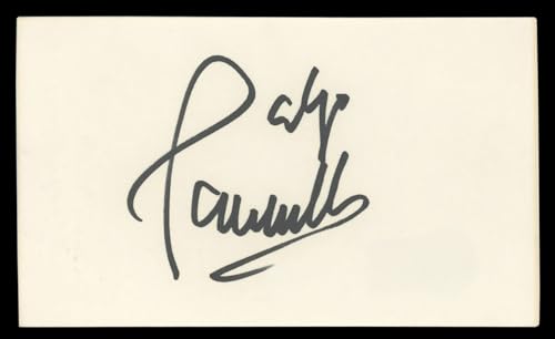 Paul Anka Musician Authentic Signed 3x5 Index Card Autographed BAS #BL96915