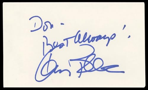 Karen Black The Great Gatsby "Best Wishes" Signed 3x5 Index Card BAS #AD70412