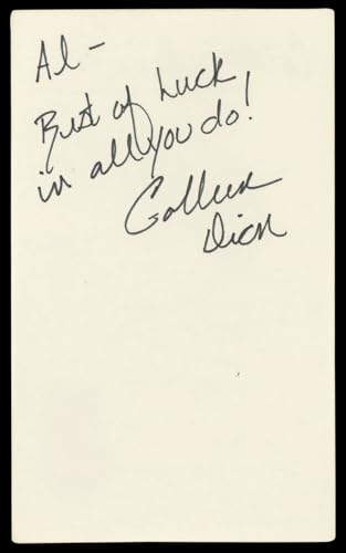 Colleen Dion The Bold and the Beautiful Signed 3x5 Index Card BAS #BL98581