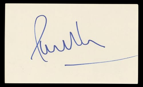 Paul Anka Musician Authentic Signed 3x5 Index Card Autographed BAS #BL96914