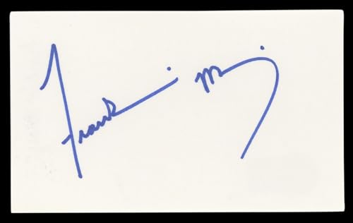 Frankie Muniz Malcolm in the Middle Authentic Signed 3x5 Index Card BAS #BL98788