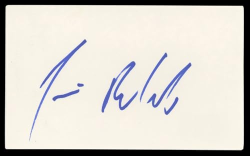 Jim Belushi Red Heat Authentic Signed 3x5 Index Card Autographed BAS #BM56932
