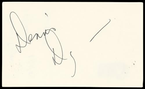 Dennis Dugan Happy Gilmore Authentic Signed 3x5 Index Card BAS #BN89228
