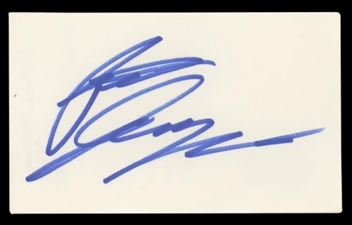 Patrick Dempsey Grey's Anatomy Authentic Signed 3x5 Index Card BAS #BL98497