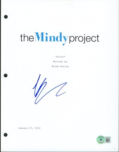 Ike Barinholtz Authentic Signed The Mindy Project Script Cover BAS #BF24142