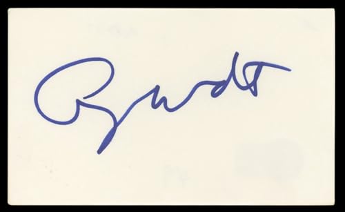 George Wendt Cheers Authentic Signed 3x5 Index Card Autographed BAS #BL98529