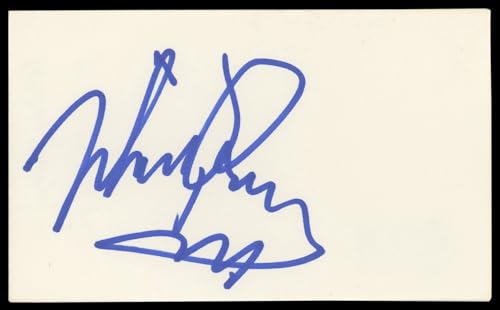 Mickey Rooney Breakfast At Tiffany's Signed 3x5 Index Card BAS #BM56912