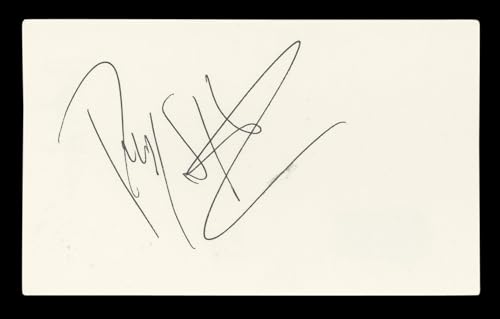 Pauly Shore Son in Law Authentic Signed 3x5 Index Card Autographed BAS #BL96635