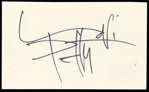 Lori Petty Tank Girl Authentic Signed 3x5 Index Card Autographed BAS #BN89196