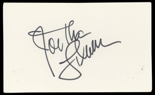 Jonathan Silverman Weekend at Bernie's Signed 3x5 Index Card BAS #BN89419