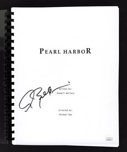 Alec Baldwin Pearl Harbor Authentic Signed Movie Script Autographed JSA #DD64604