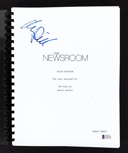 Alison Pill Authentic Signed The Newsroom Pilot Episode Tv Script BAS #C82361