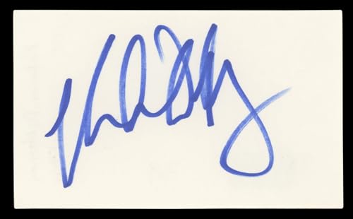 Rebecca De Mornay Risky Business Authentic Signed 3x5 Index Card BAS #BL96827