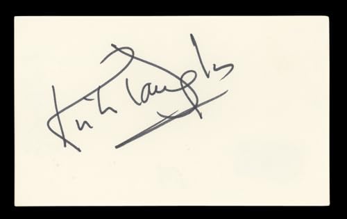 Kirk Douglas Spartacus Authentic Signed 3x5 Index Card Autographed BAS #BL96687