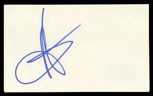 Andy Garcia The Untouchables Authentic Signed 3x5 Index Card BAS #BL96357