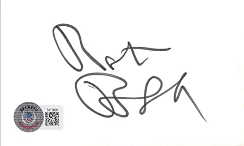 Robert Blake In Cold Blood Authentic Signed 3x5 Index Card BAS #BJ12806