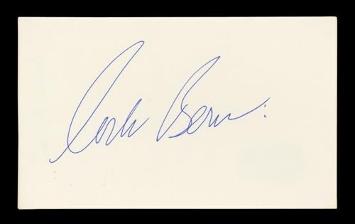 Corbin Bernsen Major League Authentic Signed 3x5 Index Card BAS #BL96491