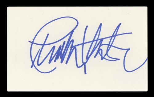 Charlton Heston Ben-Hur Authentic Signed 3x5 Index Card BAS LOA #AC26998