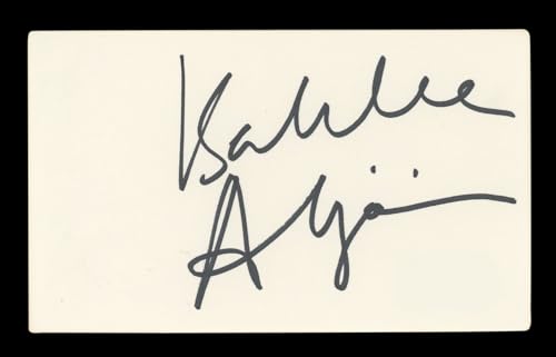 Isabelle Adjani Possession Signed 3x5 Index Card Autographed BAS #BM57042