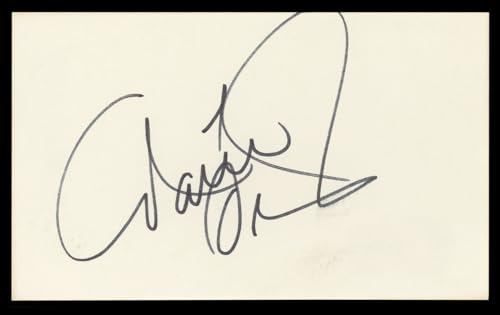 Marie Osmond Donny and Marie Authentic Signed 3x5 Index Card BAS #BL98826
