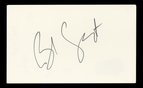 Bob Saget Full House Authentic Signed 3x5 Index Card Autographed BAS #BL96403