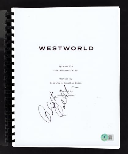 Clifton Collins Jr. Westworld Authentic Signed Movie Script BAS #BK02223