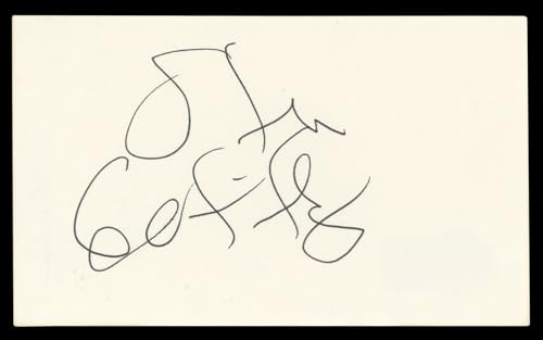 Steve Guttenberg Police Academy Authentic Signed 3x5 Index Card BAS #BL98470