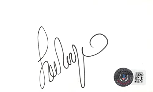 Lou Ferrigno The Incredible Hulk Authentic Signed 3x5 Index Card BAS #BJ63929