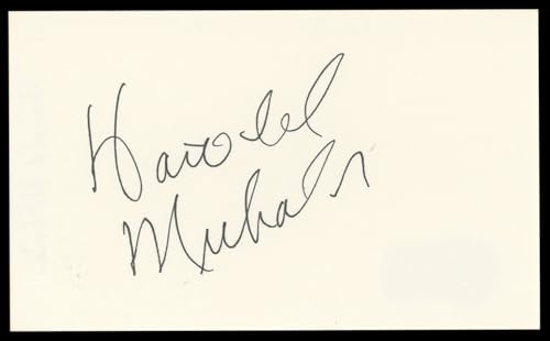 Harold Nicholas Down Argentine Way Authentic Signed 3x5 Index Card BAS #BL98891