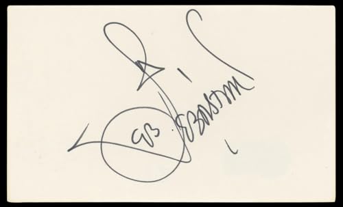 Joan Sebastian Musician Authentic Signed 3x5 Index Card Autographed BAS #BL98598