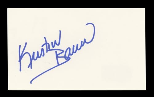 Kristin Bauer 50 First Dates Signed 3x5 Index Card Autographed BAS #AD70199