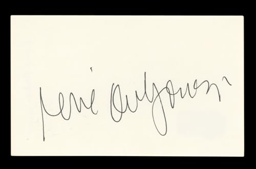 René Auberjonois Star Trek Signed 3x5 Index Card Autographed BAS #AD70184